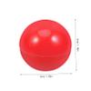 Cabilock Raffle Openable 50pcs Raffle Balls, 3cm Hollow Balls Plastic Bingo Balls Pong Balls Table Tennis Balls Round Capsules Game Balls Props for Games Red view 2