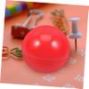 Cabilock Raffle Openable 50pcs Raffle Balls, 3cm Hollow Balls Plastic Bingo Balls Pong Balls Table Tennis Balls Round Capsules Game Balls Props for Games Red view 3