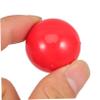 Cabilock Raffle Openable 50pcs Raffle Balls, 3cm Hollow Balls Plastic Bingo Balls Pong Balls Table Tennis Balls Round Capsules Game Balls Props for Games Red view 4
