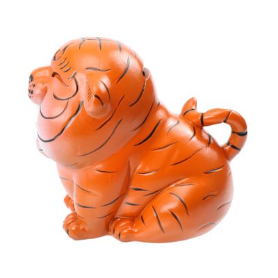 Abaodam Ceramic Tiger Shape Money Bank Adorable Cartoon Bank for Boys and Girls Cute Decorative Savings Jar for Home Office and Bedroom for Developing Savings Habits
