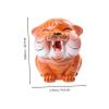 Abaodam Ceramic Tiger Shape Money Bank Adorable Cartoon Bank for Boys and Girls Cute Decorative Savings Jar for Home Office and Bedroom for Developing Savings Habits view 3