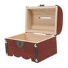Abaodam Wooden Piggy Bank Lock Retro Style Money Saving Box Vintage Storage for Adults and Multi-Function Secure Treasure Chest view 1