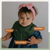 Parker Baby Muslin Bandana Drool Bibs | 100% Soft Muslin Cotton, Absorbent & Adjustable | Stylish Teething & Drooling Bibs view 3