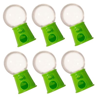 CHILDWEET 6pcs Dispenser Machines for Boy Girl Fun Gumballs Toy Engaging Play for Parties and Events Promotes Parent-boy Girl Interaction