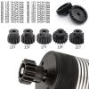 5pcs Mod 1 Pinion Gear 5mm Set Hardened Steel 13T 15T 17T 19T 21T Fit 5mm RC Motor Shaft M1 Pitch Gears Compatible with Arrma Traxxas Axial HSP Redcat Losi RC Car Truck Buggy (with Screwdriver) view 4