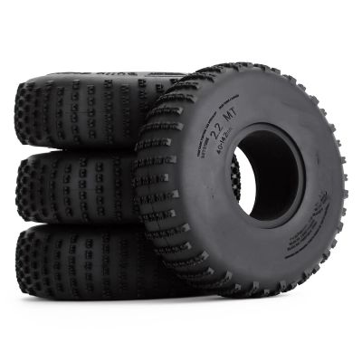 cvking RC Tires Compatible with Axial for SCX10 for Wraith 90018 RR10 for Bomber 4PCS 2.2" Rock Buggy Bully Comp Wheel Tires 142 * 40MM for RC Crawler