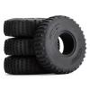cvking RC Tires Compatible with Axial for SCX10 for Wraith 90018 RR10 for Bomber 4PCS 2.2" Rock Buggy Bully Comp Wheel Tires 142 * 40MM for RC Crawler view 1