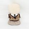 niannyyhouse 10cm Plush Doll Clothes Shirt Skirt Tie Vest Campus Suit Dolls Accessories (Black-2) view 3