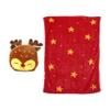 2-in-1 Blankeazzz Plush Toy & Travel Blanket - Festive Friends Christmas Rudolph view 1
