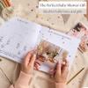 Baby Memory Book  Cream Fabric Baby Journal for Boys or Girls | Keepsake Scrapbook & Photo Album from Birth to Age 5 | Newborn Gift for Baby Shower or New Parents view 4