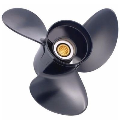 Rareelectrical New Aluminum Propeller Compatible with Yamaha 2 Stroke 13 Spline 55 1976-1995 3311-116-11 59130-Zv5-011Ah 663-45947-02-El 69W-45947-00-00 6H5-45952-00-00 Diameter 11.6 Pitch 11 Spline