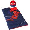 Marvel Spiderman 2 Piece Sleeping Slumber Bag and Squishy Pillow, 54"x30",Ages 3+ view 2
