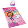 Gabbys Dollhouse 2 Piece Sleeping Slumber Bag and Squishy Pillow,54"x30",Ages 3+ view 1