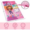 Gabbys Dollhouse 2 Piece Sleeping Slumber Bag and Squishy Pillow,54"x30",Ages 3+ view 2