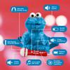Singing Machine Karaoke Plush Sesame Street Toys (Cookie Monster Plush Toy) - Adjustable Carrying Straps - Sing-Along Built-in Real Working Microphone & Speaker with Record & Playback Function view 3