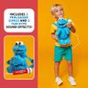 Singing Machine Karaoke Plush Sesame Street Toys (Cookie Monster Plush Toy) - Adjustable Carrying Straps - Sing-Along Built-in Real Working Microphone & Speaker with Record & Playback Function view 4