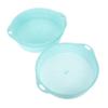 Mipcase 4pcs Plastic Garden Sieve Handle Lightweight Soil Sifter for Gravel and Soil Gardening Tool for Home and Gardens Blue view 1