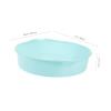 Mipcase 4pcs Plastic Garden Sieve Handle Lightweight Soil Sifter for Gravel and Soil Gardening Tool for Home and Gardens Blue view 3