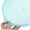 Mipcase 4pcs Plastic Garden Sieve Handle Lightweight Soil Sifter for Gravel and Soil Gardening Tool for Home and Gardens Blue view 4