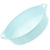 Kisangel Plastic Soil Sieve Handle Lightweight Gardening Tool for Sifting Dirt and Stones Balcony Gardens Blue view 1