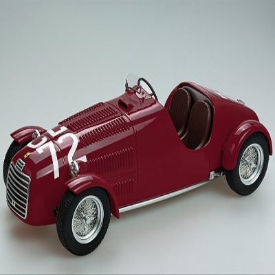 125C #72 Tazio Nuvolari Winner Circuito Forli (1947) Limited Edition to 90 Pieces Worldwide Mythos Series 1/18 Model Car by Tecnomodel TM18-297C