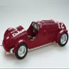 125C #72 Tazio Nuvolari Winner Circuito Forli (1947) Limited Edition to 90 Pieces Worldwide Mythos Series 1/18 Model Car by Tecnomodel TM18-297C view 2