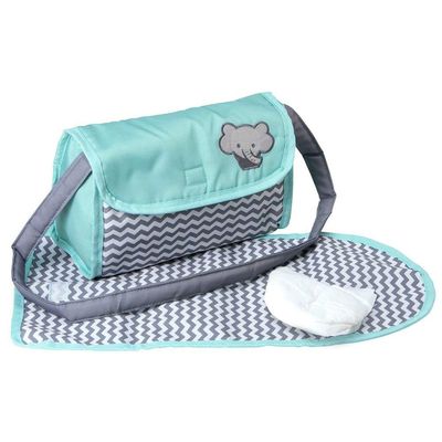 Adora Zigzag Baby Doll Diaper Bag & Doll Accessories Set - Includes Changing Mat, Diaper and Diaper Bag for Ages 3 and Up - Zig Zag Print