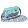 Adora Zigzag Baby Doll Diaper Bag & Doll Accessories Set - Includes Changing Mat, Diaper and Diaper Bag for Ages 3 and Up - Zig Zag Print view 2