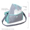 Adora Zigzag Baby Doll Diaper Bag & Doll Accessories Set - Includes Changing Mat, Diaper and Diaper Bag for Ages 3 and Up - Zig Zag Print view 4