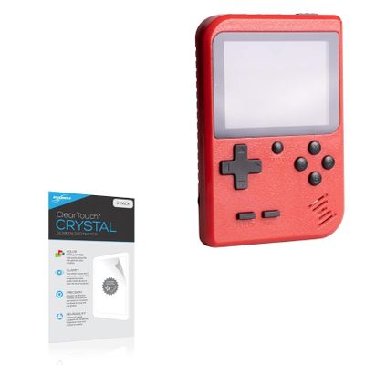 BoxWave Screen Protector Compatible with Gamey Portable Retro Game Console - ClearTouch Crystal (2-Pack), HD Film Skin - Shields from Scratches