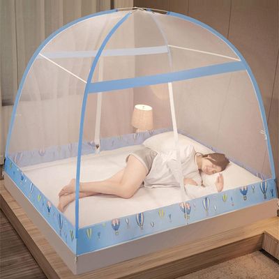 Portable Foldable Mosquito Nets Mosquito Mesh Net Mosquito Net for Bed Fine mesh Mosquito Net for Bed Portable Tent Mosquito net-180 * 200cm