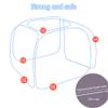 Mosquito Nets, Portable Foldable Mosquito Mesh Net, Mosquito Net for Bed, Bed Net Tent Ideal for Home Or Holidays, Fine mesh Mosquito Net for Bed-C_180*200cm view 4