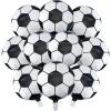 10 Pcs Soccer Balloons 20 Inch Soccer Ball Pattern Foil Ballon for Soccer Themed Birthday Party Suppiles Soccer Game Day Decorations view 1