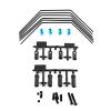 1/10 RC Car Sturdy Front & Rear Torsional Sway Bar Link Kit for Tamiya XV01 XV02#54514 1/10 RC Car view 3