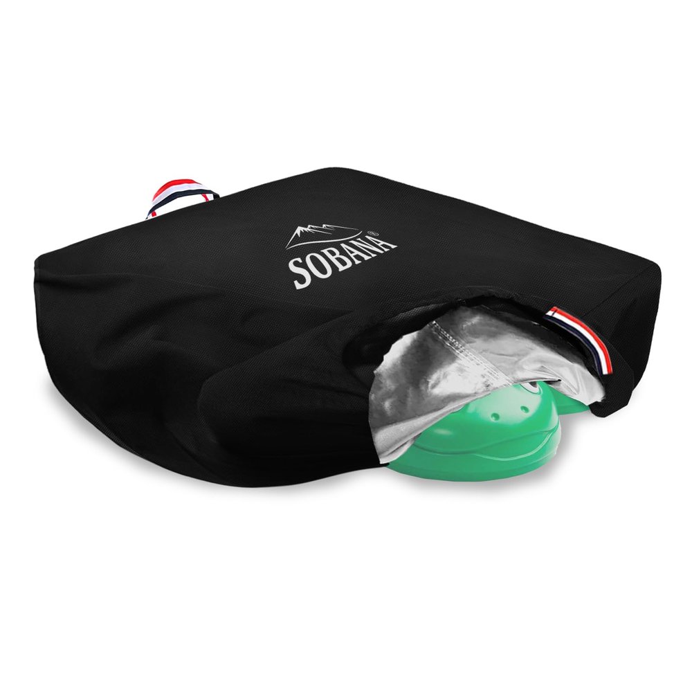 Sobana Waterproof Cover for Turtle Sand Box,Dust Proof Anti-UV Outdoor Turtle Kids Sand Box Cover(Cover only,Black)