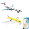 Bigefeixu 2 Pack Airplane Toys, Metal Plane Pull Back Airplane Toys for 3 4 5 6 Years Old Boys Girls, Die Cast Aircraft Plane Models, Kids' Play Vehicles Aeroplane Airplanes for Kids Birthday Gifts view 1