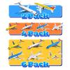 Bigefeixu 2 Pack Airplane Toys, Metal Plane Pull Back Airplane Toys for 3 4 5 6 Years Old Boys Girls, Die Cast Aircraft Plane Models, Kids' Play Vehicles Aeroplane Airplanes for Kids Birthday Gifts view 2