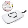 PHENOFICE Portable Dispenser with Heart-Shaped Lid Reusable Wipe Holder for Home Travel Capacity Moisture-Sealing Design Safe Materials view 2