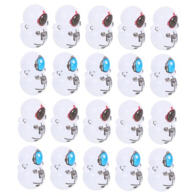 Ciieeo 30pcs Boys and Girls Wobbling Tumbler Toys Cute Astronaut Desktop Ornaments Charming Party Decorations for Boys and Girls Birthday and