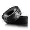 cvking RC Tires Compatible with Axial for SCX10 RR10 AX10 Wraith 90048 90018 KM2 4PCS 1.9 Inch Beadlock Wheel Rims & Rubber Tire for 1/10 RC Rock Crawler (Color : 4) view 2