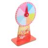 Hemoton 1set Desktop Roulette Game Wheel Raffle Stand for Family Gatherings Parties Carnivals and Trade Shows Random Style view 1
