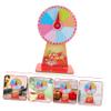 Hemoton 1set Desktop Roulette Game Wheel Raffle Stand for Family Gatherings Parties Carnivals and Trade Shows Random Style view 3