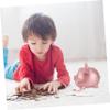1pc Adorable Year of Ox Saving Pot Cute Craft Desktop Adornment for Year Celebrations for Home Decor and Saving Money Compact Capacity Style view 4