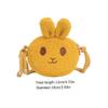 LIFKOME Cute Cartoon Rabbit Boy Girl Crossbody Bag Soft Durable Storage Pouch for Girls Lightweight Change Purse for Daily Use Parties and Shopping view 2