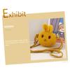 LIFKOME Cute Cartoon Rabbit Boy Girl Crossbody Bag Soft Durable Storage Pouch for Girls Lightweight Change Purse for Daily Use Parties and Shopping view 3