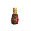 Red beaded Gourd shekere, rhythym music instrument, Latin percussion, gourd shaker, Gift for mom, Mother's day gifts view 1