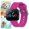Potty Training Watch for Kids V2  A Water Resistant Toilet Reminder Device for Boys & Girls to Train Your Toddler with Fun/Musical & Vibration Interval Reminder with Potty Training eBook (Magenta) view 1
