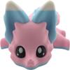 Carly The Cotton Candy Fox 7.5 Inches - 3D Printed Fidget Fantasy Creature view 4