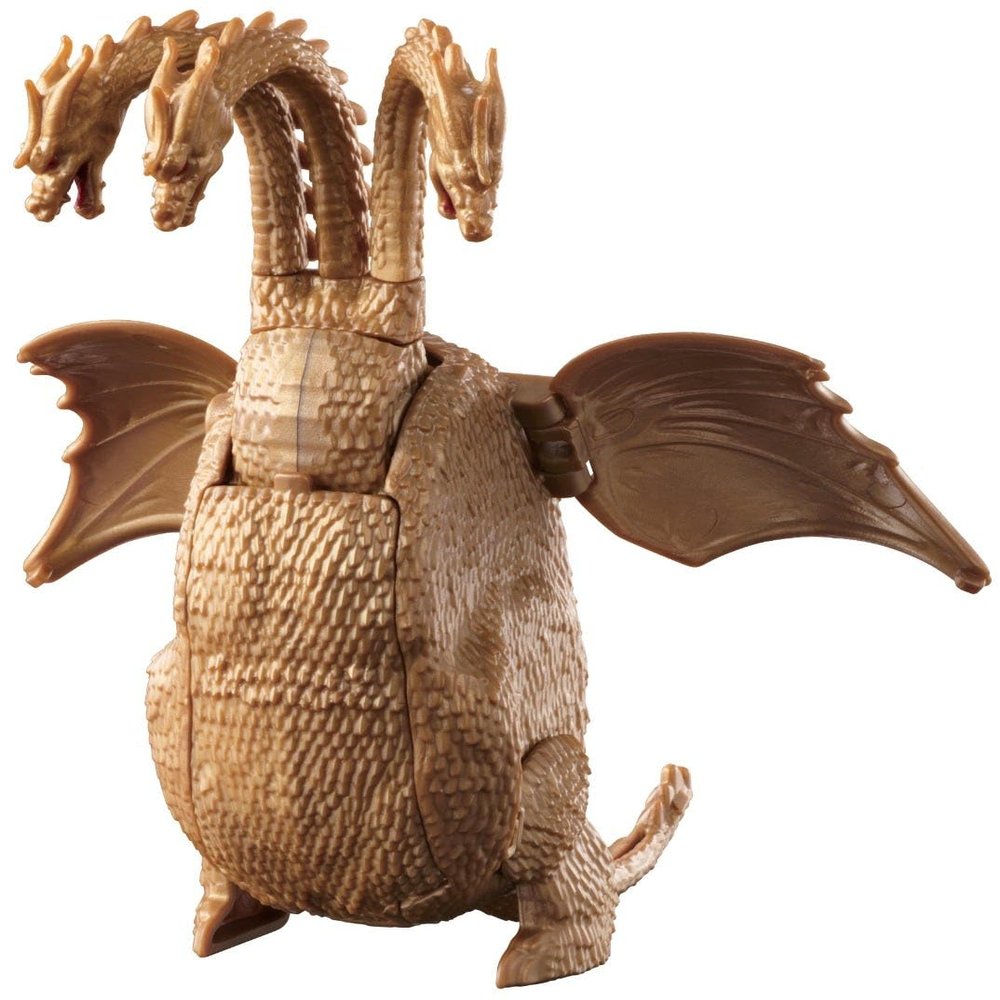 Bandai Namco - Godzilla - King Ghidorah, 4" Transforming Egg Toy Figure