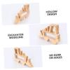 Abaodam Desktop Piggy Bank for Boys and Girls Birthday Wooden Savings Box Tractor Shovel Shape Safe view 2
